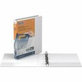 Stride View Binder, Quick Fit, D-Ring, 1in, 11-1/4inx11-3/4in, White STW870100